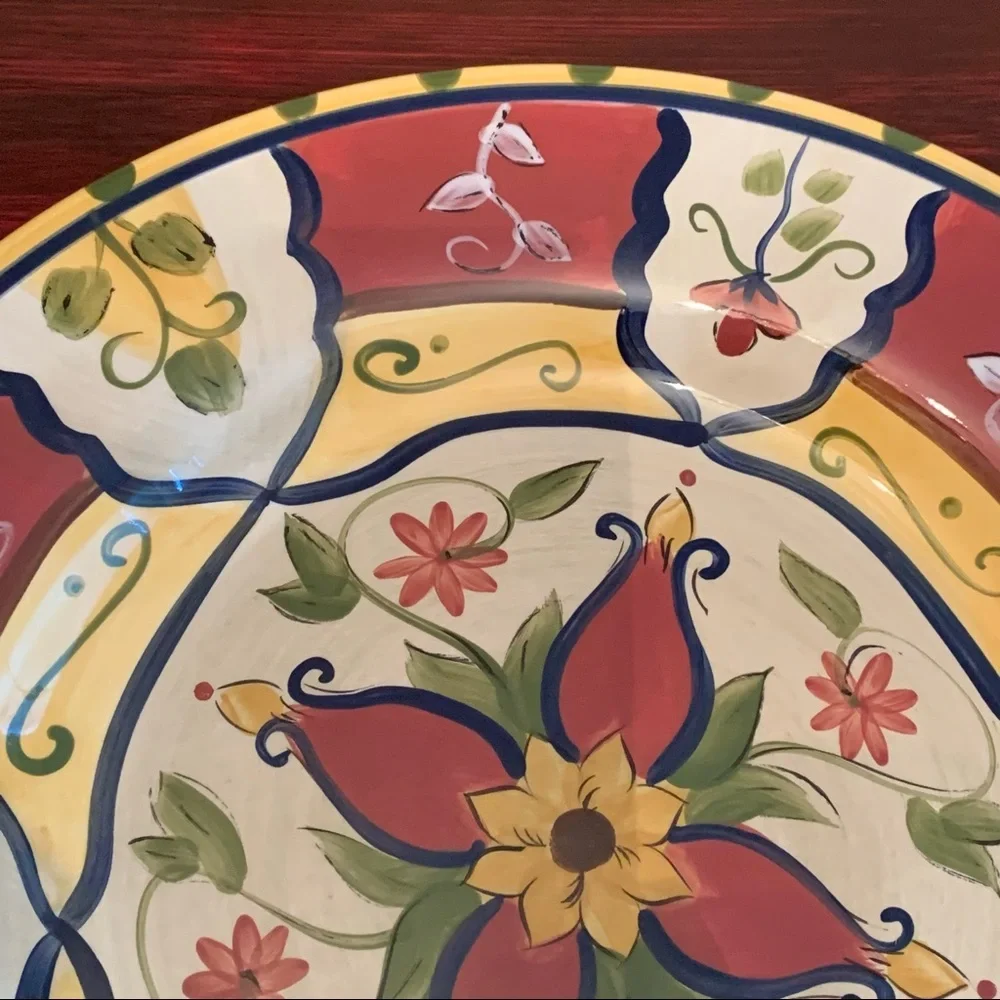 Pier 1 Vallarta 13 inch chop plate round platter